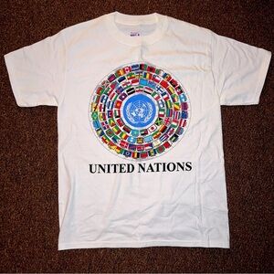 Nwot International UN T shirt great anytime, especially now during World 🌎 Cup